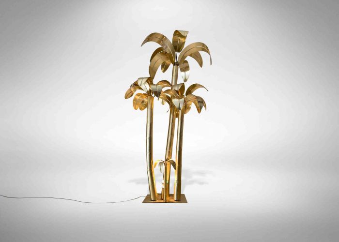 Vintage Palm Brass