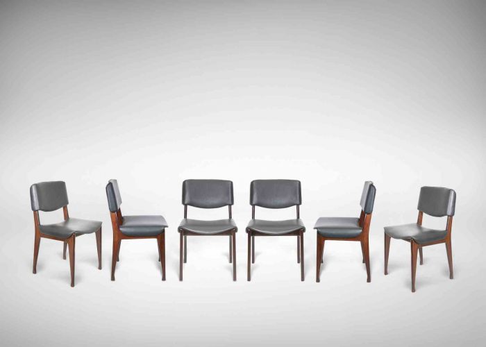 Gio Ponti - Set Six Chairs - Design Furniture 