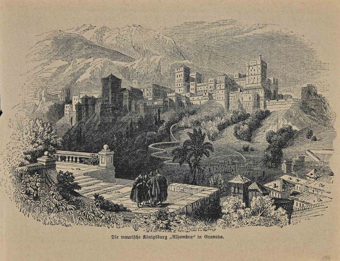 Ancient View of Granada