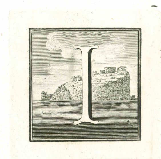 Capital Letter for Antiquities of Herculaneum Exposed