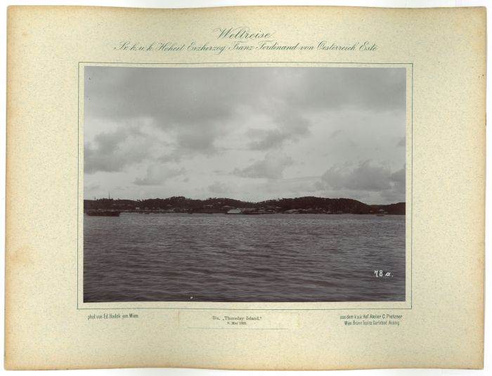 Thursday Island - 9 Mai 1893 by prince Franz Ferdinand von Osterreich Este - Artwork