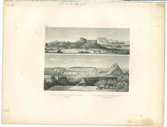 Ancient View of Uxmal