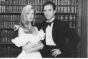Kim Basinger and Michael Keaton on the set of "Batman"