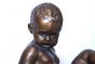 Bronze Sculpture of Child with Teddy Bear and Grasshopper by Pietro Piraino - Decorative Object