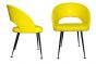 Couple of yellow armachairs by Anonymous - Design Furniture