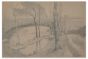 Bridge On The River by Emile-Louis Minet - Modern Artwork