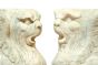 Pair of Bas-Reliefs in Turkish Marble - Decorative Objects