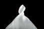 Vintage White Satin Glass Jack - Design and Decorative Objects