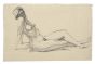 "Nude" is an original drawing in pen on paper, realized by an Anonymous Artist of the XX Century . 