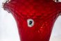  Red Glass Vase by  Ferro E Lazzarini  - Decorative Object