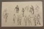 Studies of Figures by Anonymous - Artwork