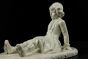 Vintage White Porcelain with child