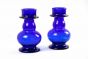 Pair of Vintage Blue Vases - SOLD