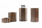 Vintage Wood Pen Holder and Lighter