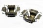 Pair of Metal Centrepieces