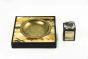 Lighter and Ashtrays Set