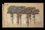 Sketch of Egyptian Temple