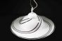 Murano Black and White Lamp