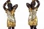 Pair of Mori Venitian Baroque-Style Floor Lamps - Antique Design Lamps