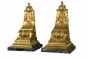 Pair of Bronze Shelves - Antique Decorative Objects
