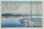 Boats -  Eight Scenic Spots in Suburban Edo  