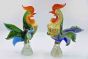Pair of Roosters - Decorative Objescts 