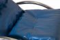 Folding Tubular Chromed Steel Deckchair