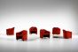 Osvaldo Borsani - Six PS142 armchairs - Furniture 