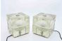 Pair of Cubosfera Table Lamps