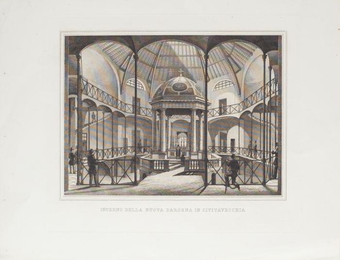Interior of new Darsenamade by Anonymous artist of XIX century - Modern Artwork