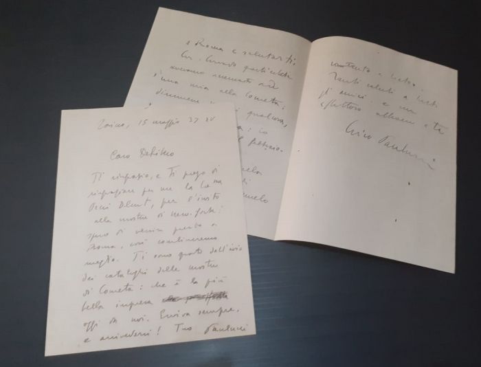 Enrico Paulucci - Autographs by Paulucci - Manuscript