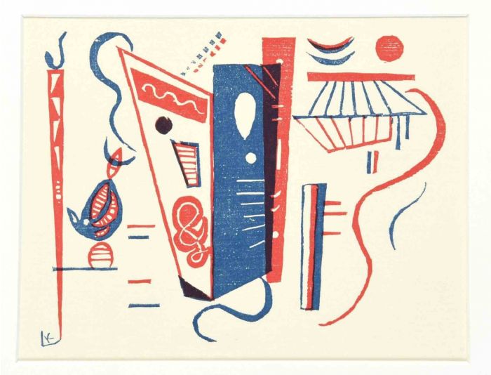 Wassily Kandinsky - Composition From "XXe Siecle" - Abstract Art