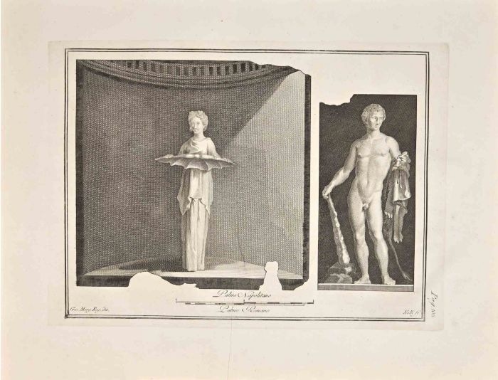 Ancient Roman Fresco from Herculaneum