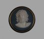 Vintage Box with Portrait of Zeus - Decorative Object 