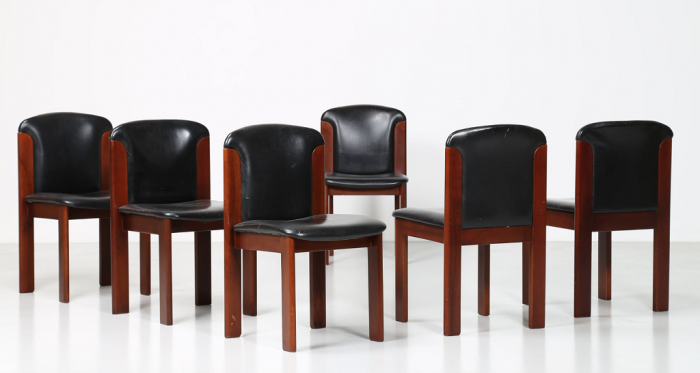 Six Chairs by Coppola by Silvio Coppola - Design Furniture