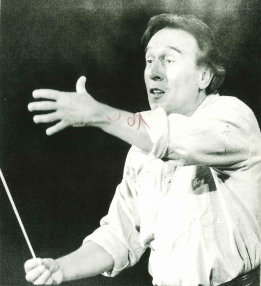 Claudio Abbado - Vintage Photograph