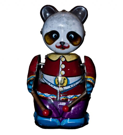 Wind up Drummer Panda - Decorative Objects