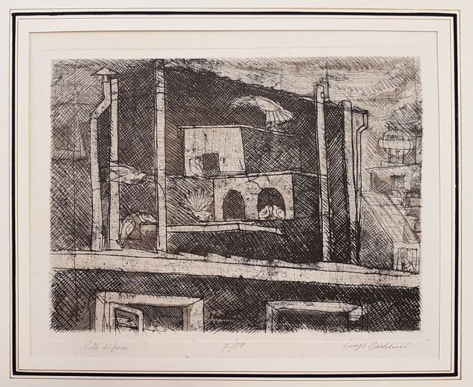 Vita di pace by Luigi Bartolini - Modern Artwork 