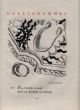 Illustration from "Calligrammes" by Giorgio de Chirico - Surrealism