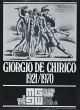 Poster Giorgio De Chirico Exhibition