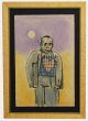 Self-Portrait with heart - Contemporary Artwork