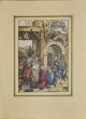 Life of the Virgin is an original reproduction watercolored of an original wood realized by Albrecht Dürer (Nuremberg, May 21, 1471 - Nuremberg, April 6, 1528)