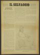 "Il Selvaggio no.1- 1934", Illustrated by Mino Maccari- Art Magazine