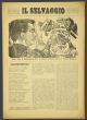 "Il Selvaggio no.1- 1934", Illustrated by Mino Maccari- Art Magazine