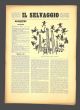 "Il Selvaggio no.11- 1934", Illustrated by Mino Maccari- Art Magazine