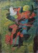 Boy with turkey - Afro Basaldella - Modern Art