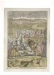 G. Pivati, Moscovite Funeral Ceremony, Hand-watercolored Etch, 1746-51, Feast, Etching, Wartercolour, Old Masters, Uses, Costumes, Asia, America, Sacred, profane, Dictionnary, Scientific, Curious, Church, dogma, Gianfrancesco, Pivati, Venice, Milocco, Rel