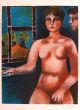 Contemporary art, Artwork, Print, Lithograph, Franco Gentilini, Luisa e Ippolito