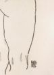 Weiblicher Rückenakt by Egon Schiele - Modern Artwork