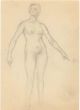 Standing Nude with Smiling Face 